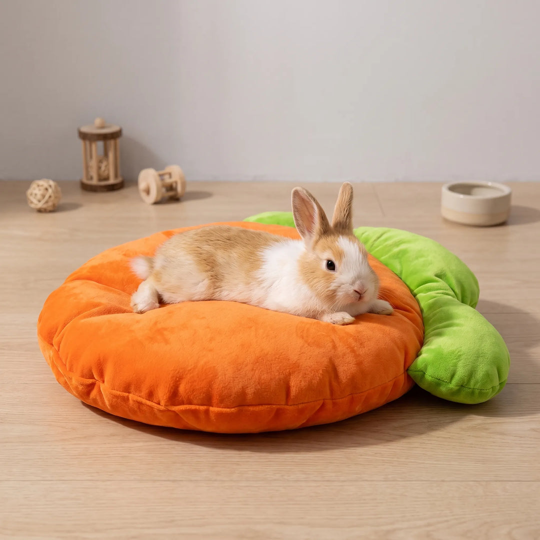 Möhrenförmiges Kleintierbett -  CarrotSnug