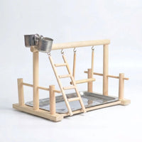 Offener Vogelspielplatz Mit Leiter -  PerchPlay