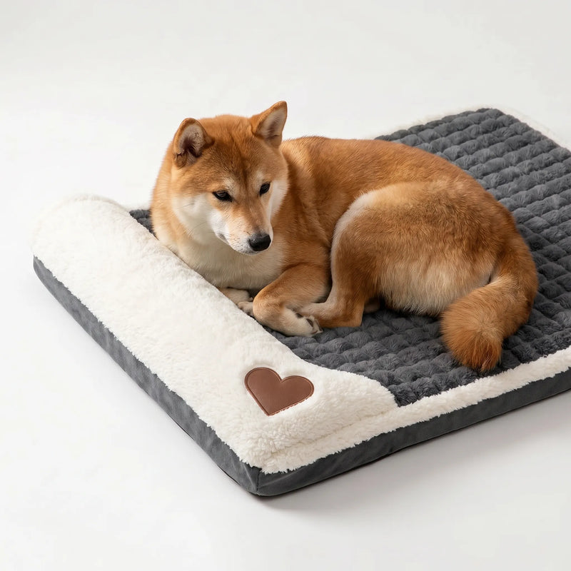 Orthopädisches Hundebett Mit Abnehmbarem Bezug -  Slumberpad