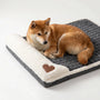 Orthopädisches Hundebett Mit Abnehmbarem Bezug -  Slumberpad