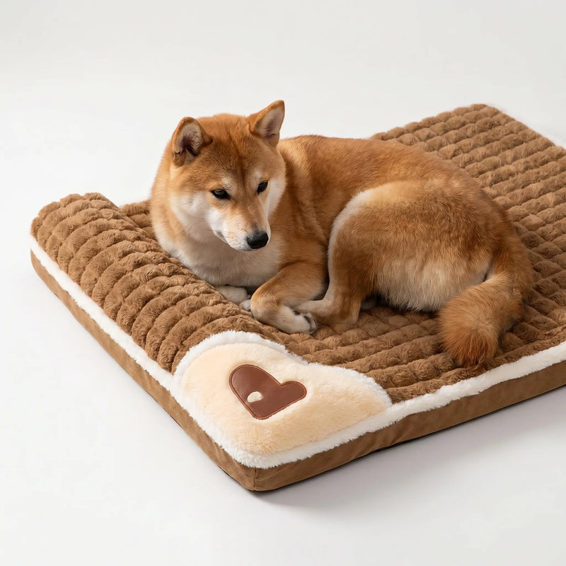 Orthopädisches Hundebett Mit Abnehmbarem Bezug -  Slumberpad