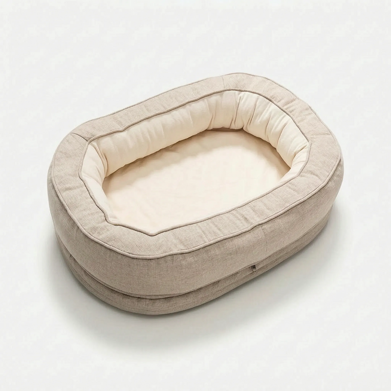 Orthopädisches Hundebett Mit Rand -  Lumexx