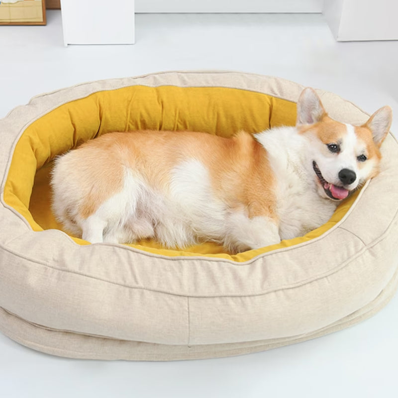 Orthopädisches Hundebett Mit Rand -  Lumexx