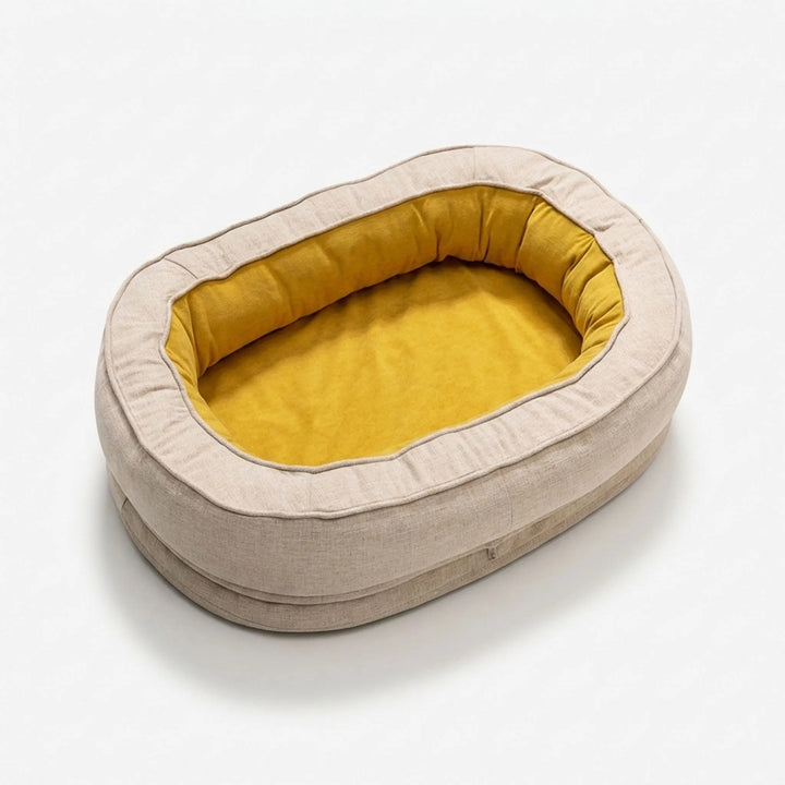 Orthopädisches Hundebett Mit Rand -  Lumexx