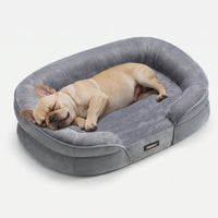 Orthopädisches Hundebett Mit Randpolster -  Pawrest