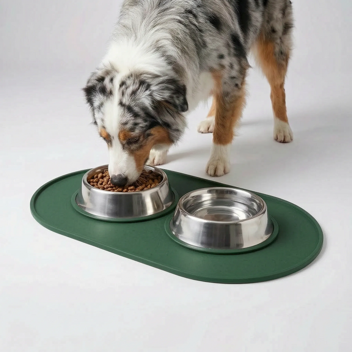 Ovale Fütterungsunterlage Für Haustiere -  Feedpad