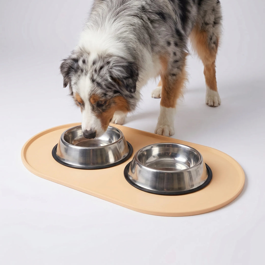 Ovale Fütterungsunterlage Für Haustiere -  Feedpad