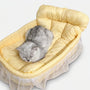 Ovales Haustier-Sofabett Mit Kissen -  Pawsofa