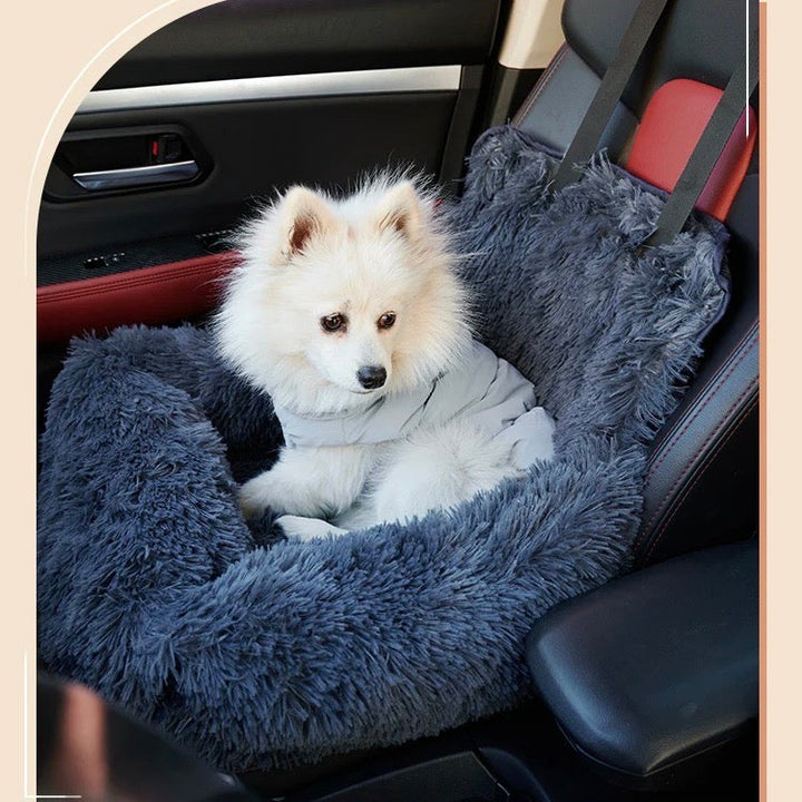 Plüschiger Autositz Für Kleine Hunde -  Zenvia