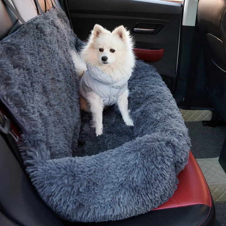 Plüschiger Autositz Für Kleine Hunde -  Zenvia