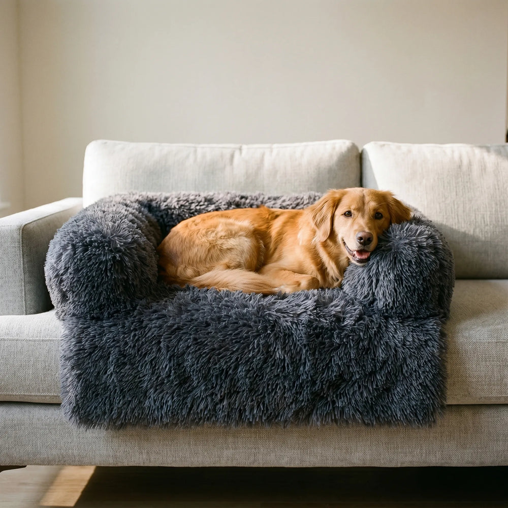 Plüschsofa Für Große Hunde Und Katzen -  FurCouch