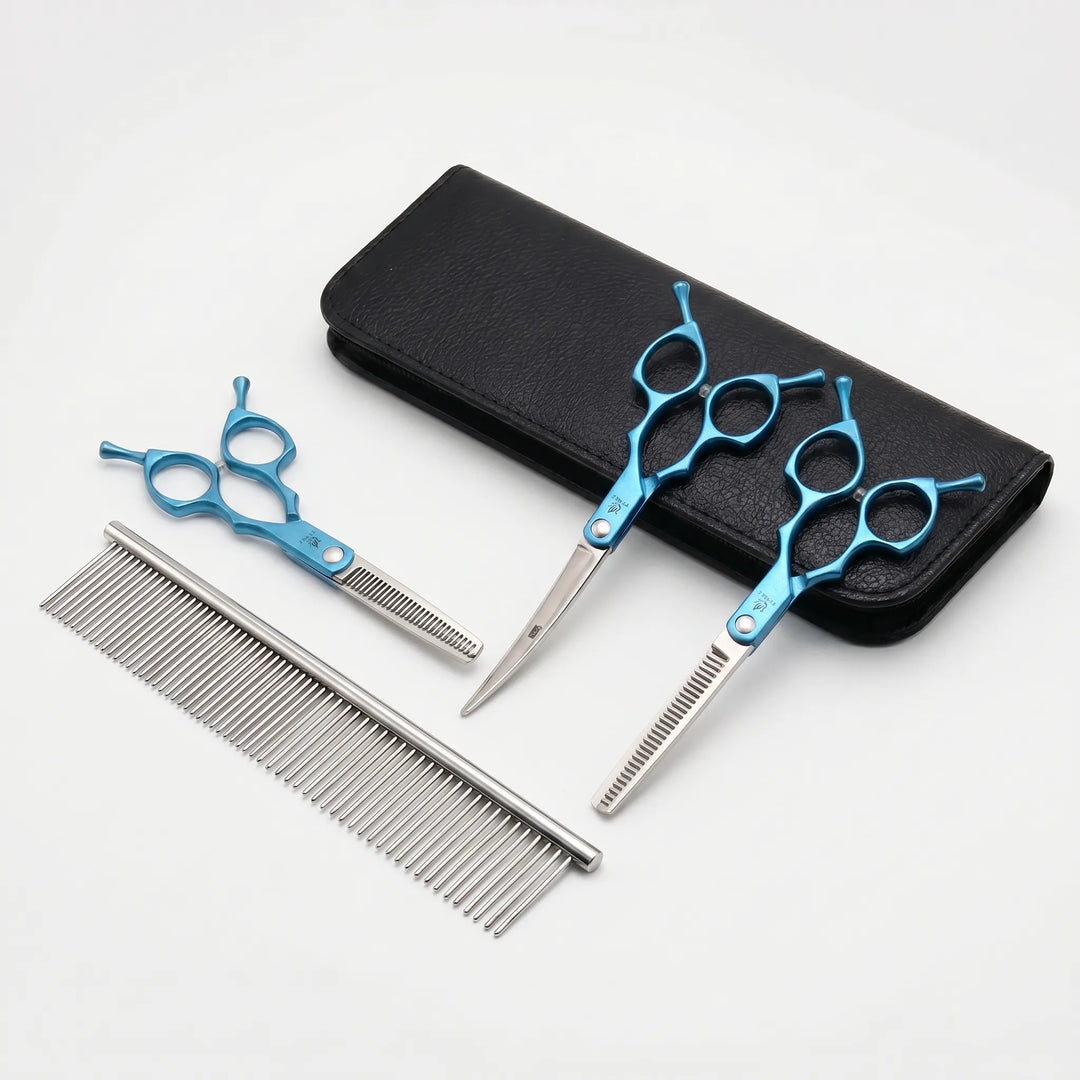 Professionelles Hundepflege-Scherenset Mit 3 Typen -  Groomsciss