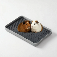 Rechteckige Kaninchentoilette Mit Gitter -  BunnyTray