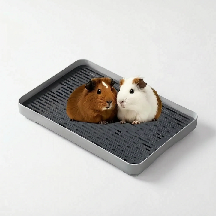 Rechteckige Kaninchentoilette Mit Gitter -  BunnyTray