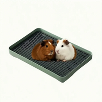 Rechteckige Kaninchentoilette Mit Gitter -  BunnyTray