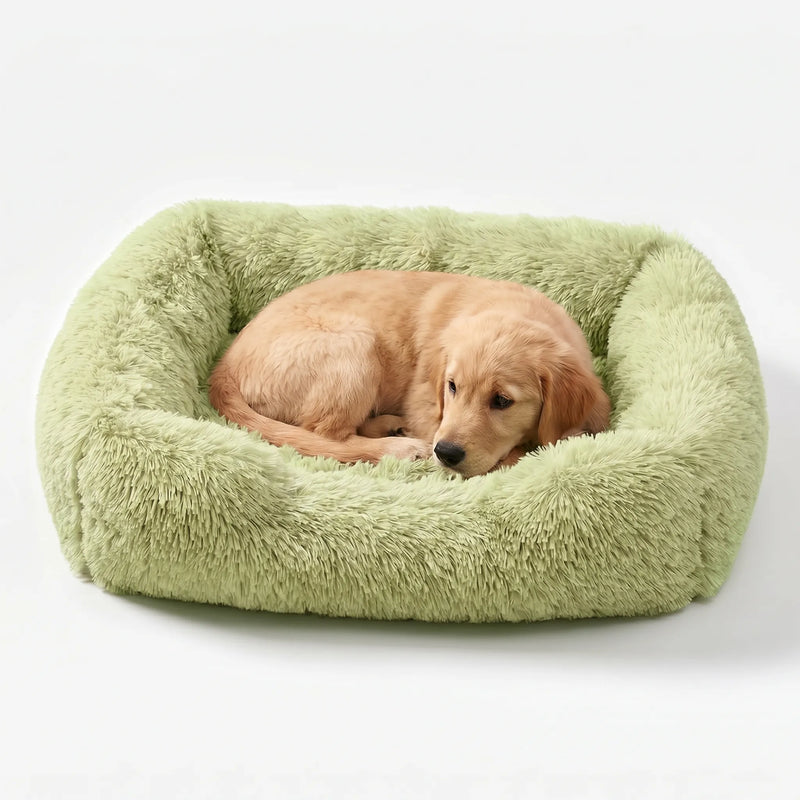 Rechteckiges Plüschbett Für Hunde Und Katzen -  Snuglair