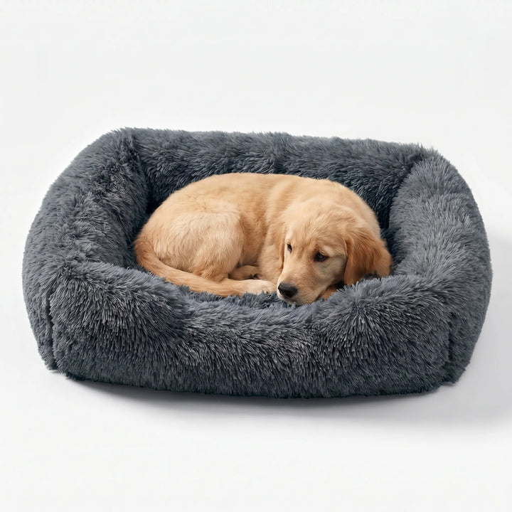 Rechteckiges Plüschbett Für Hunde Und Katzen -  Snuglair