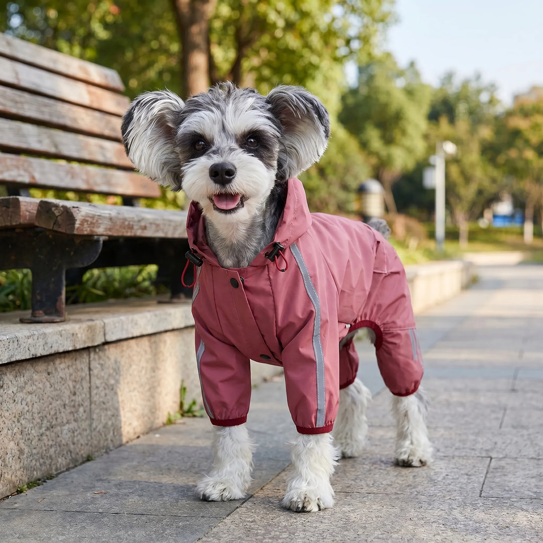 Reflektierender Regenanzug Für Hunde -  Drizzla