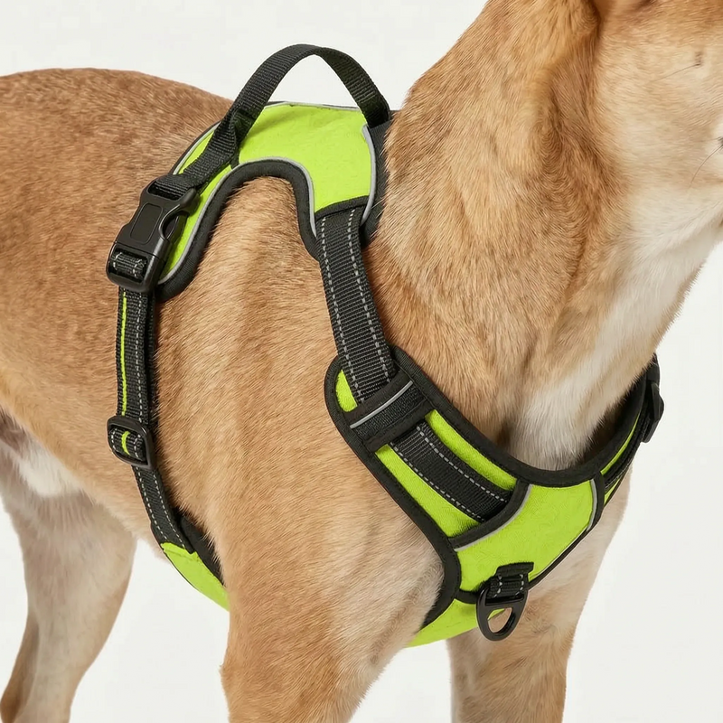 Robustes Brustgeschirr Für Große Hunde -  Leashlux
