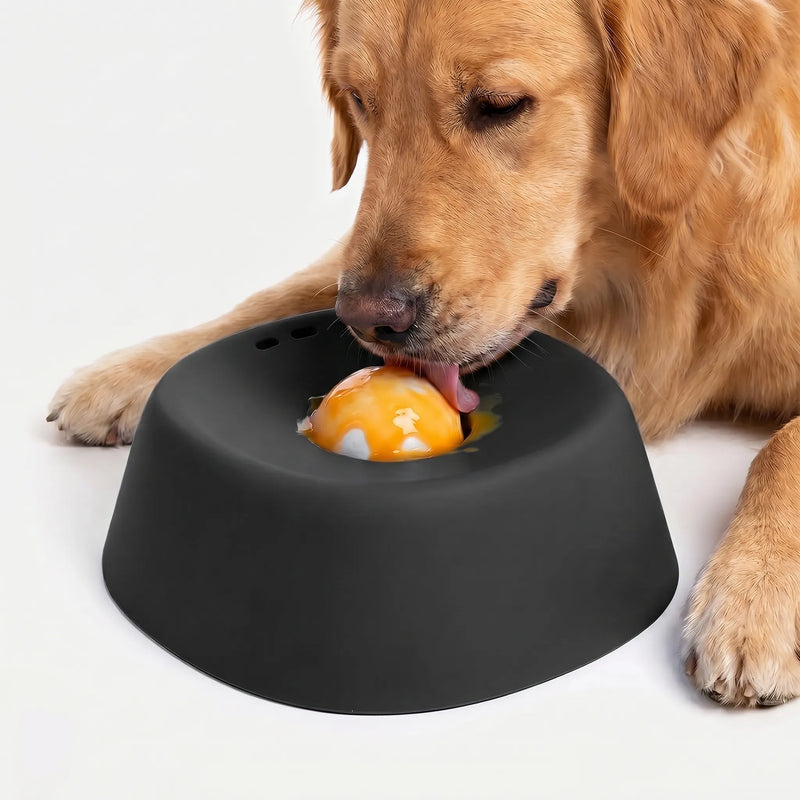 Rollball-Lecknäpf Mit Rutschfestem Sockel -  Lickaroll