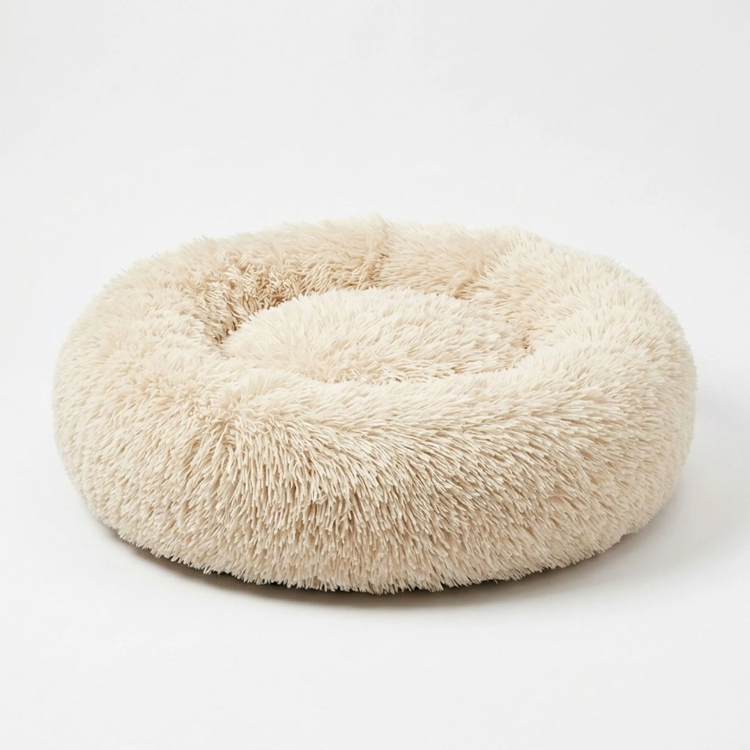 Rundes Flauschiges Haustierbett -  Fluffio