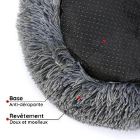 Rundes Flauschiges Haustierbett -  Fluffio