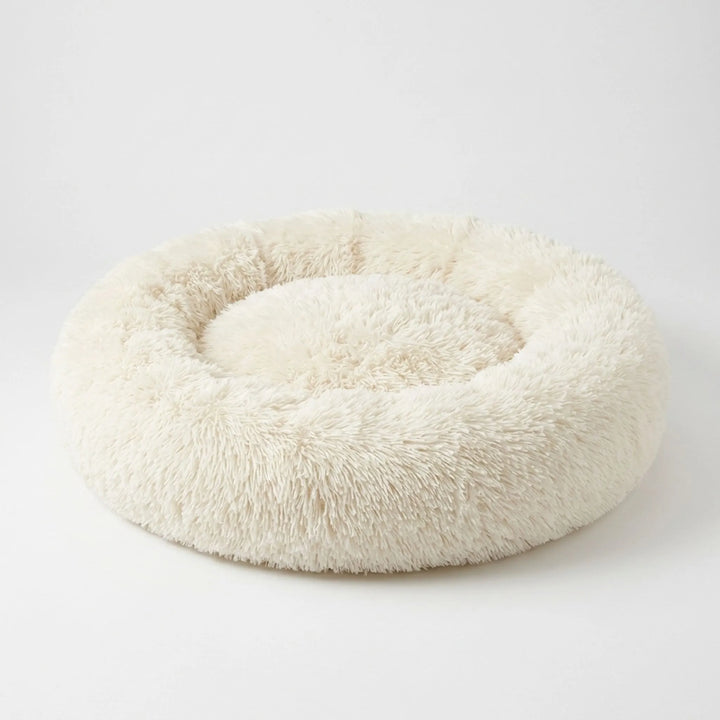 Rundes Flauschiges Haustierbett -  Fluffio