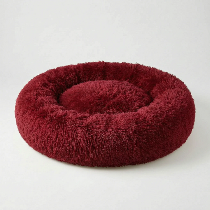 Rundes Flauschiges Haustierbett -  Fluffio