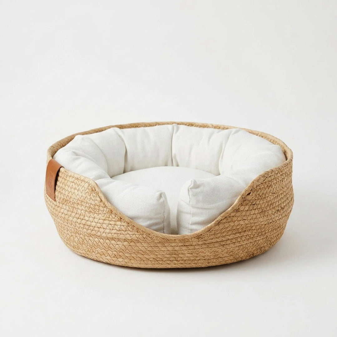 Rundes Geflochtenes Katzenbett -  Weavis