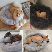 Rundes Hundebett Mit Rand -  Snugglo