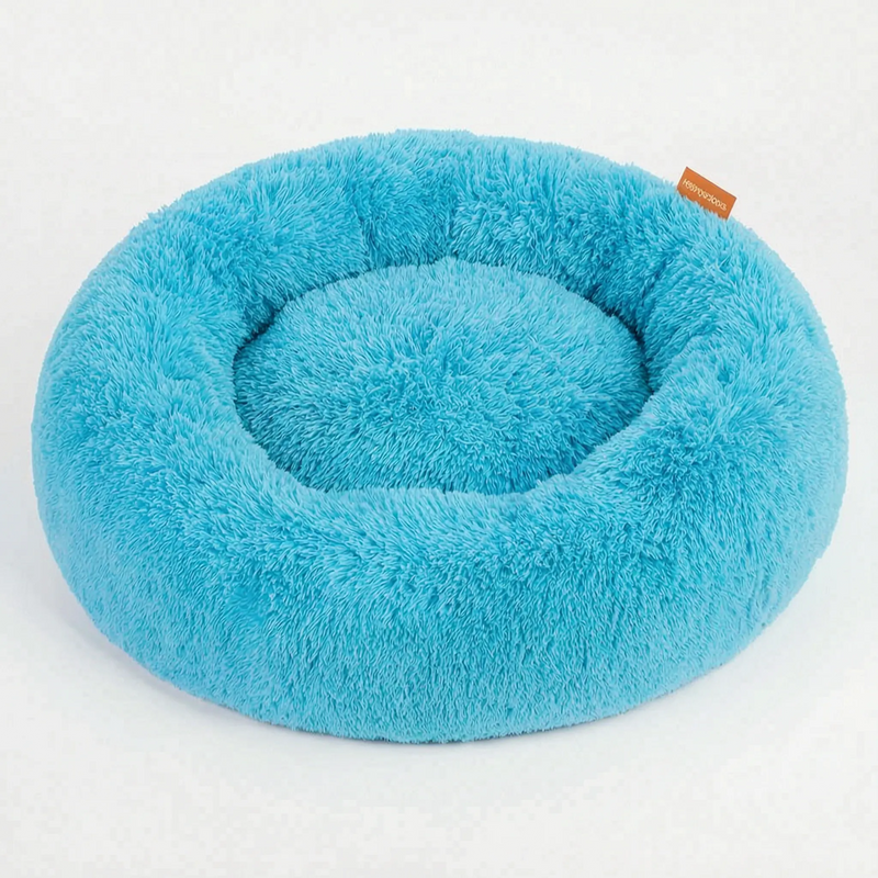 Rundes Hundebett Mit Rand -  Snugglo