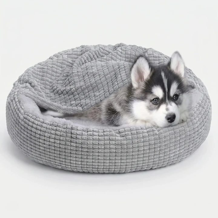 Rundes Kuschelbett Für Hunde Und Katzen -  Cozyrund