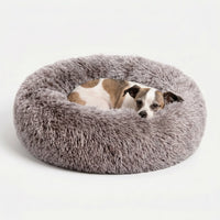 Rundes Plüsch-Tierbett Für Hunde Und Katzen -  Snugnest