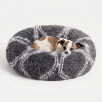 Rundes Plüsch-Tierbett Für Hunde Und Katzen -  Snugnest