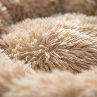 Rundes Plüsch-Tierbett Für Hunde Und Katzen -  Snugnest
