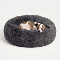 Rundes Plüsch-Tierbett Für Hunde Und Katzen -  Snugnest