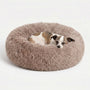 Rundes Plüsch-Tierbett Für Hunde Und Katzen -  Snugnest