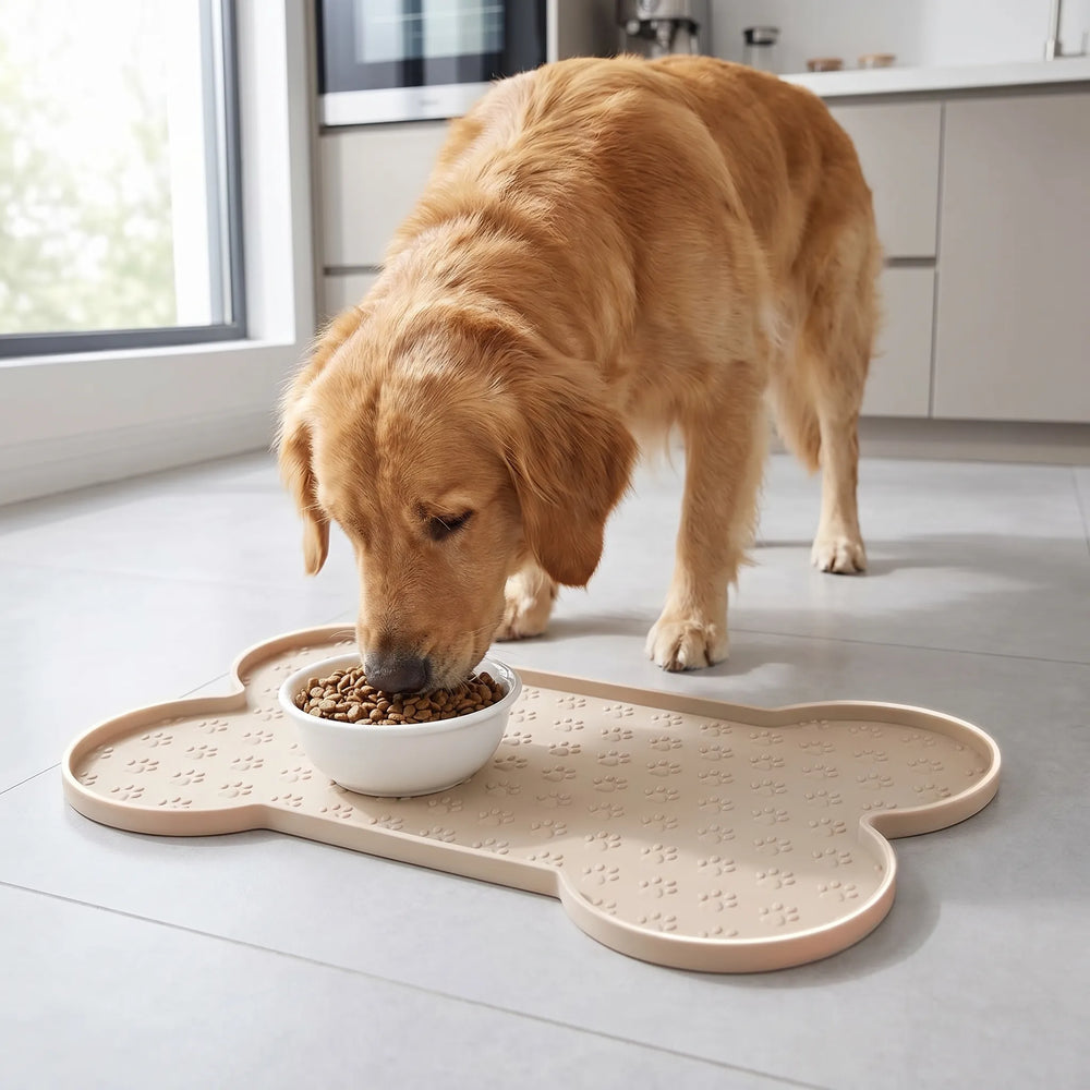 Rutschfeste Futtermatte In Knochenform -  Pawplate