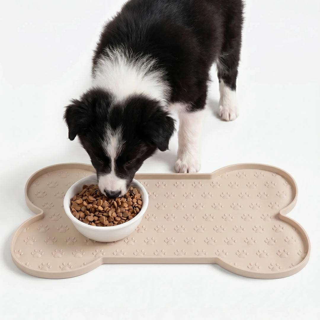 Rutschfeste Futtermatte In Knochenform -  Pawplate