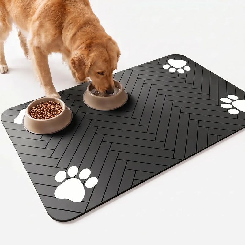 Saugfähige Futtermatte Für Hunde Und Katzen -  PawMat