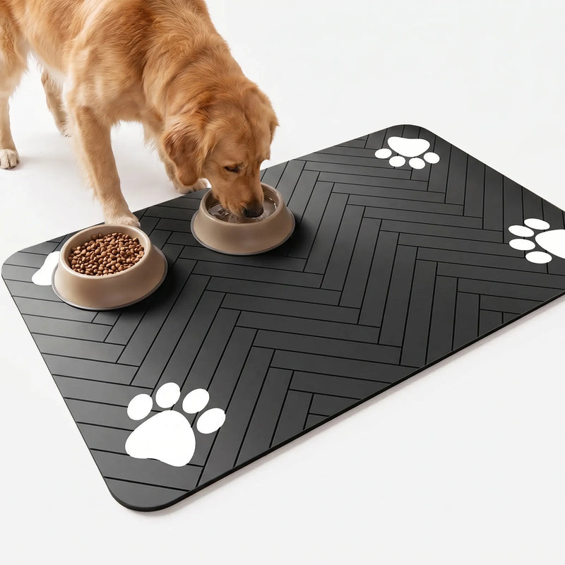 Saugfähige Futtermatte Für Hunde Und Katzen -  PawMat