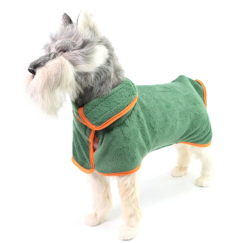 Saugfähiger Hundebademantel -  Drizo
