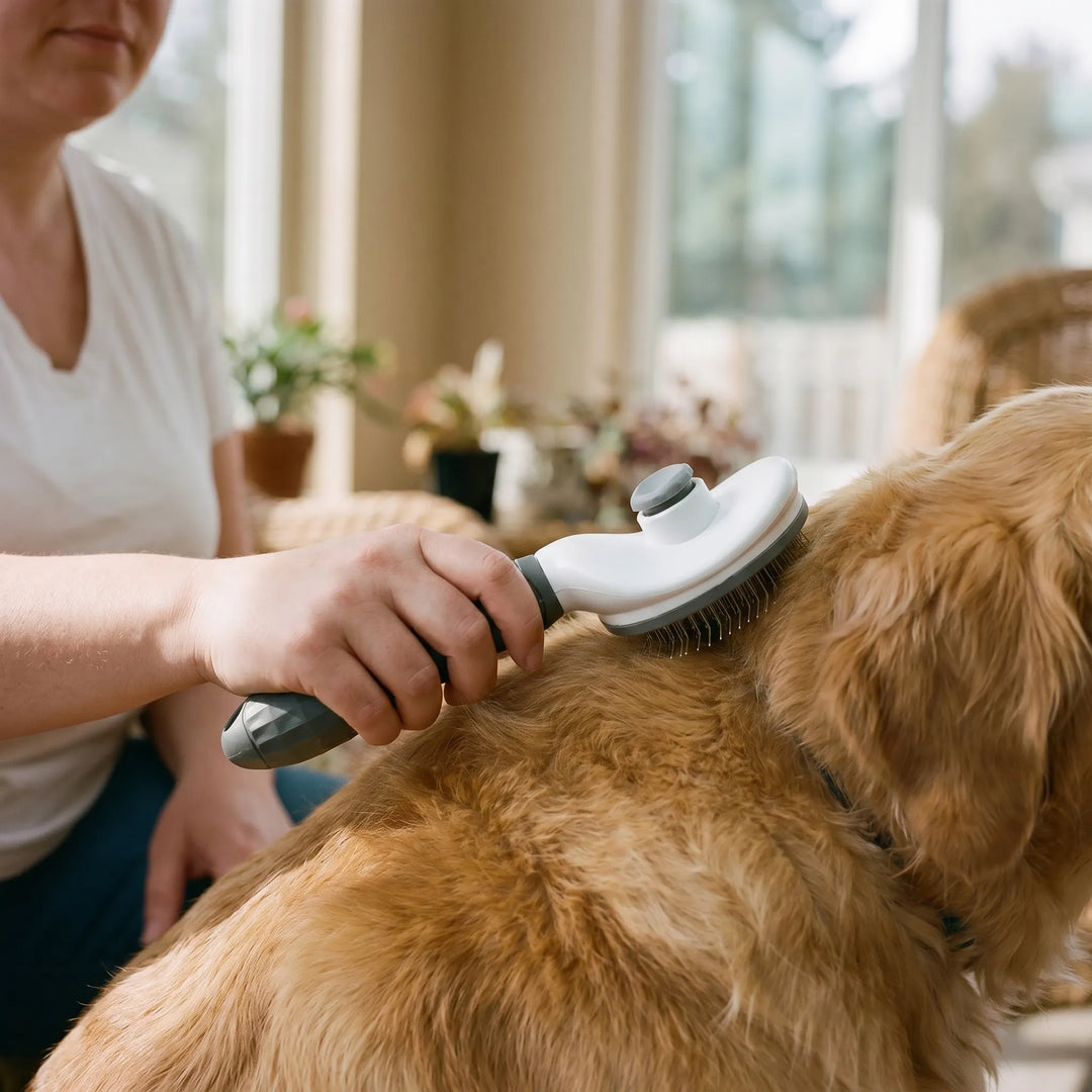 Selbstreinigende Bürste Für Hunde Und Katzen -  Furzly