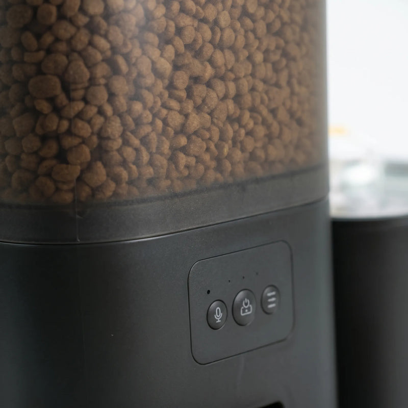 Smarter Futterautomat Mit Wasserbrunnen -  Nutriqo