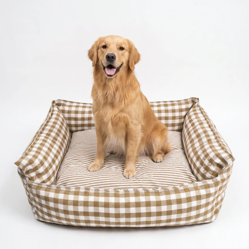 Sofa-Hundebett Mit Karomuster -  Fursofa