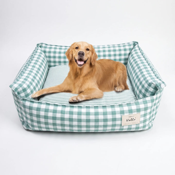 Sofa-Hundebett Mit Karomuster -  Fursofa