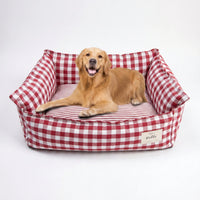 Sofa-Hundebett Mit Karomuster -  Fursofa
