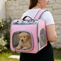 Strukturierter Haustierrucksack -  Purrmate