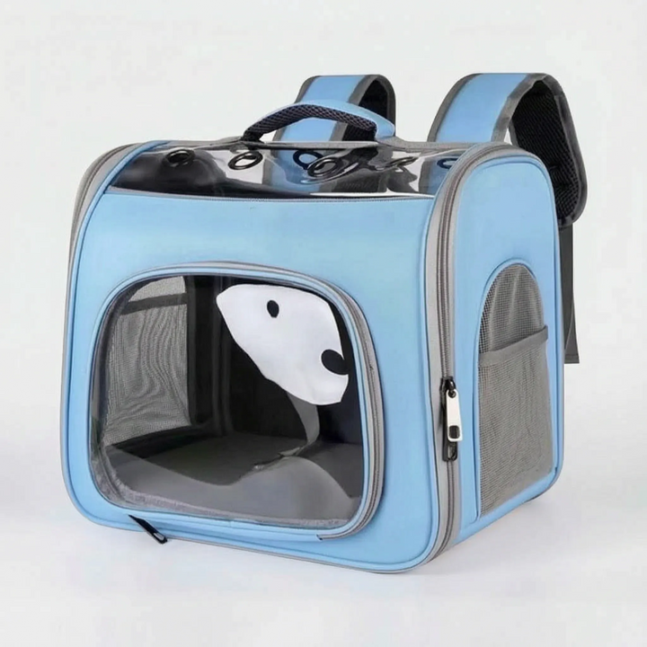 Strukturierter Haustierrucksack -  Purrmate