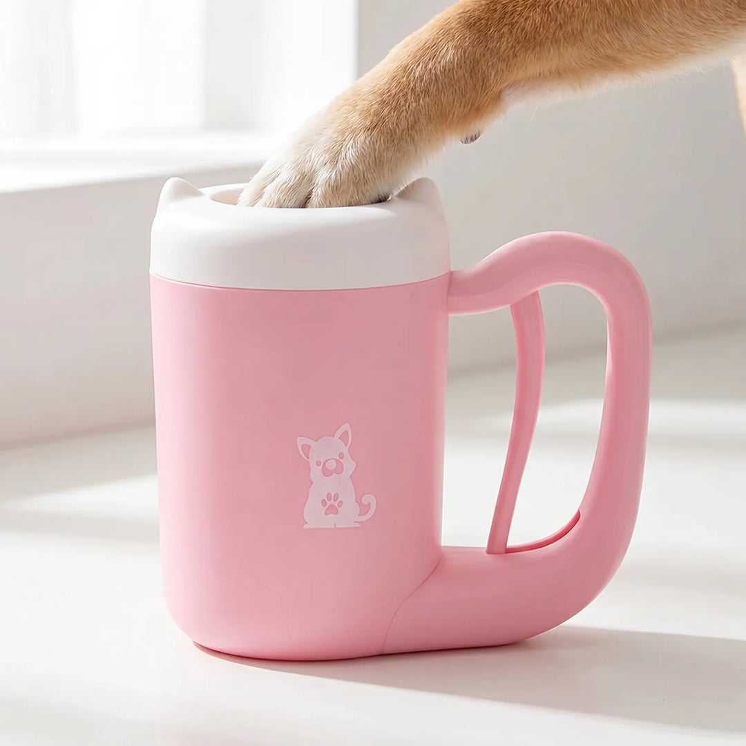 Tragbarer Pfoten-Reinigungsbecher Für Haustiere -  Pawtidy